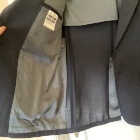 Vintage Boston Store Navy Blazer Men’s 41R Brass Buttons Pockets Lightweight - Picture 6 of 14